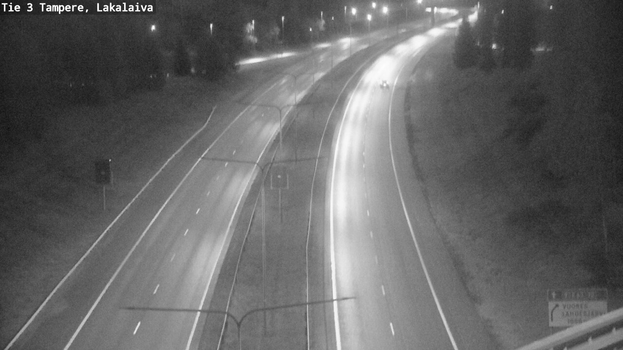 Weather Camera Image Road 3 Tampere, Lakalaiva, Tampere, Pirkanmaa