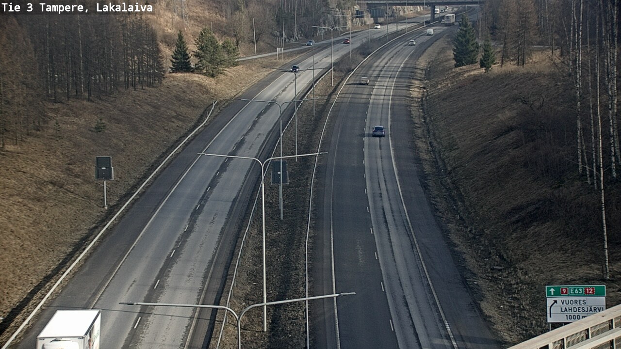 Kelikamerat Kuva Tie 3 Tampere, Lakalaiva, Tampere, Pirkanmaa