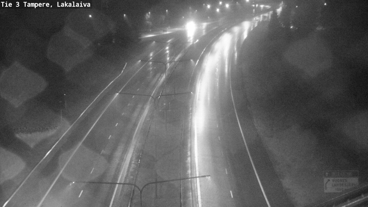 Weather Camera Image Road 3 Tampere, Lakalaiva, Tampere, Pirkanmaa