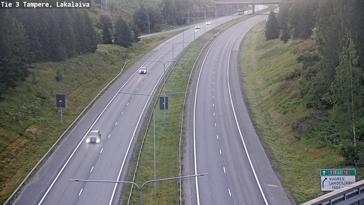 Weather Camera Image Road 3 Tampere, Lakalaiva, Tampere, Pirkanmaa