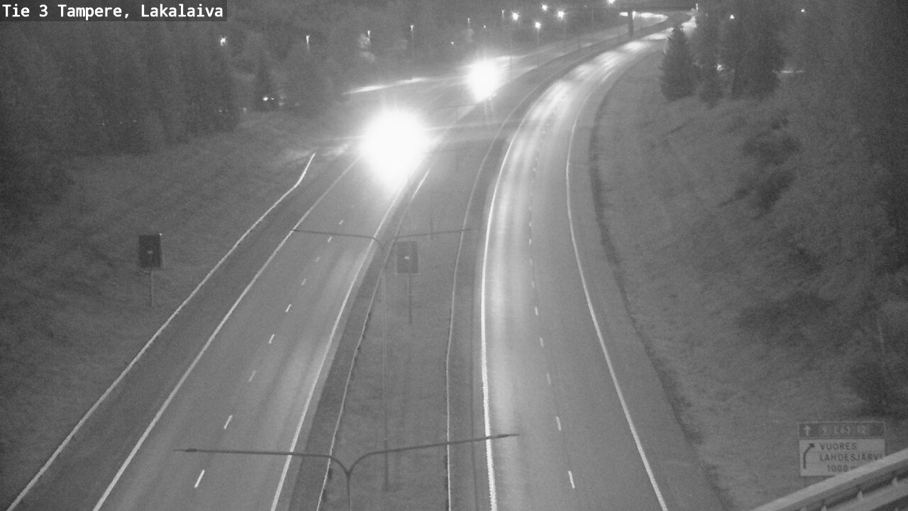 Weather Camera Image Road 3 Tampere, Lakalaiva, Tampere, Pirkanmaa