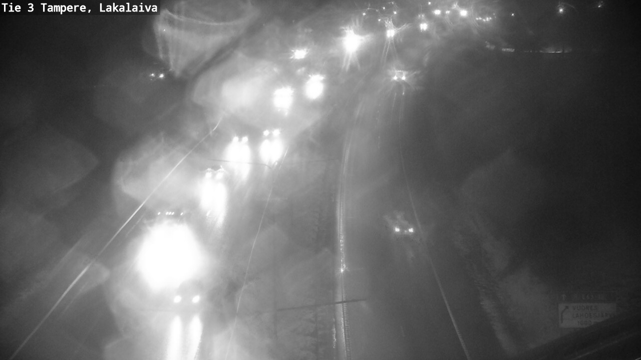 Weather Camera Image Väg 3 Tammerfors, Lakalaiva, Tampere, Pirkanmaa