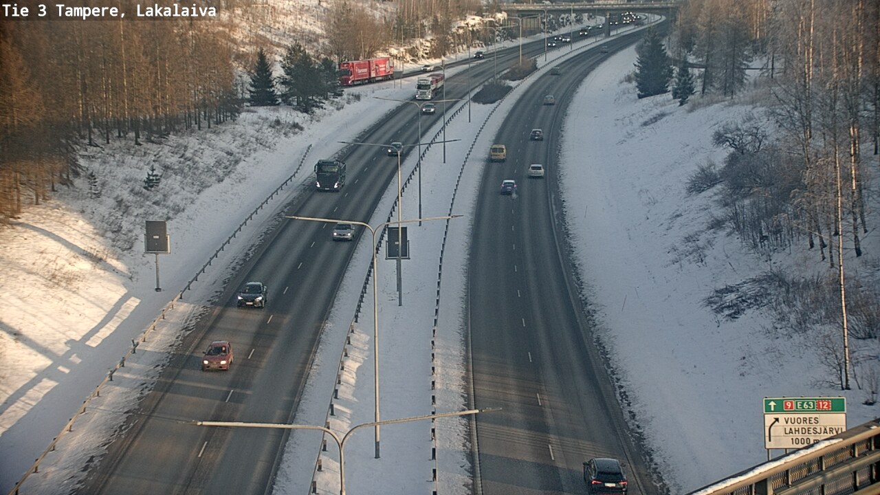 Kelikamerat Kuva Tie 3 Tampere, Lakalaiva, Tampere, Pirkanmaa