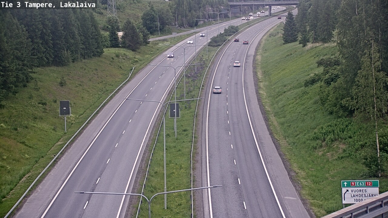 Kelikamerat Kuva Tie 3 Tampere, Lakalaiva, Tampere, Pirkanmaa