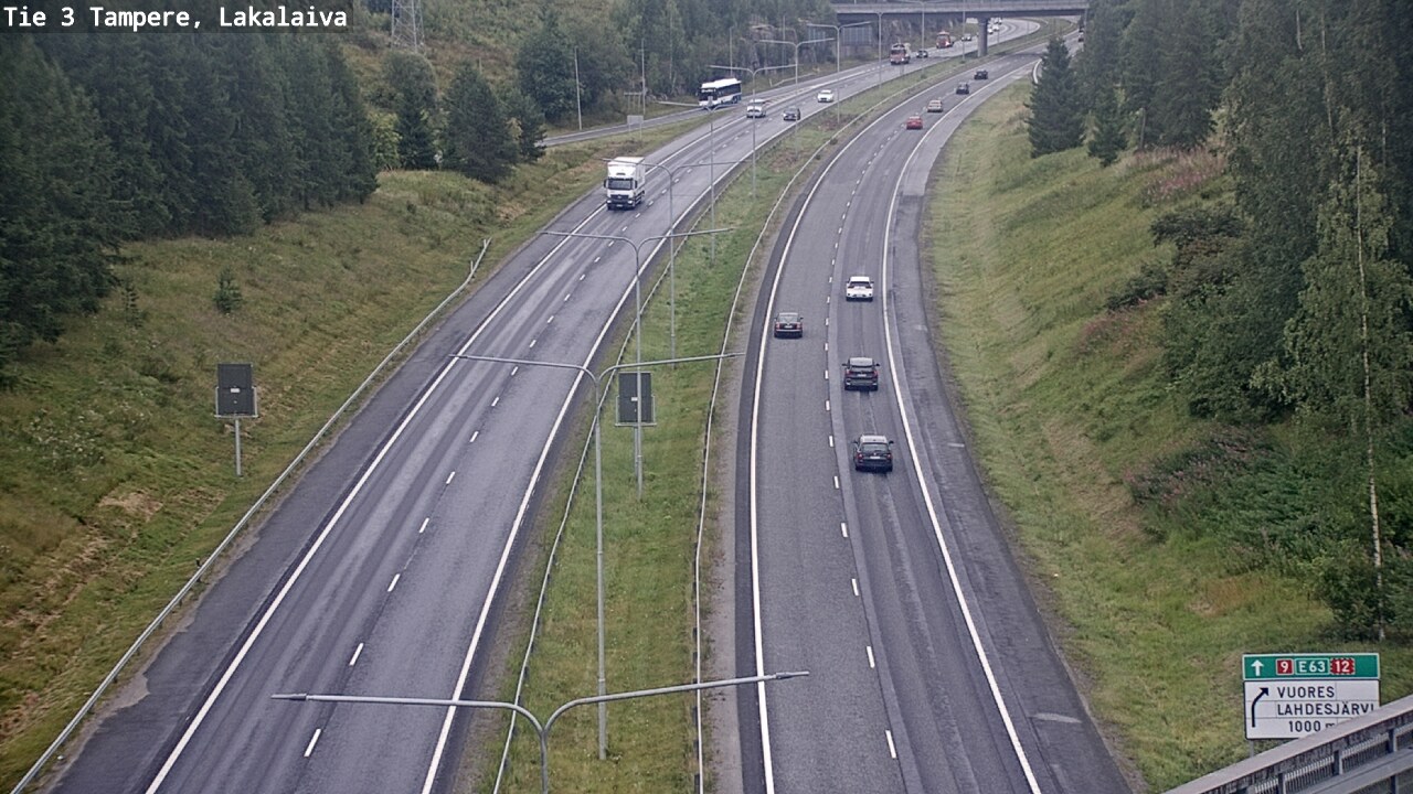 Weather Camera Image Road 3 Tampere, Lakalaiva, Tampere, Pirkanmaa