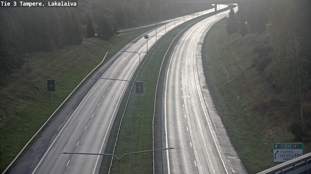 Weather Camera Image Road 3 Tampere, Lakalaiva, Tampere, Pirkanmaa