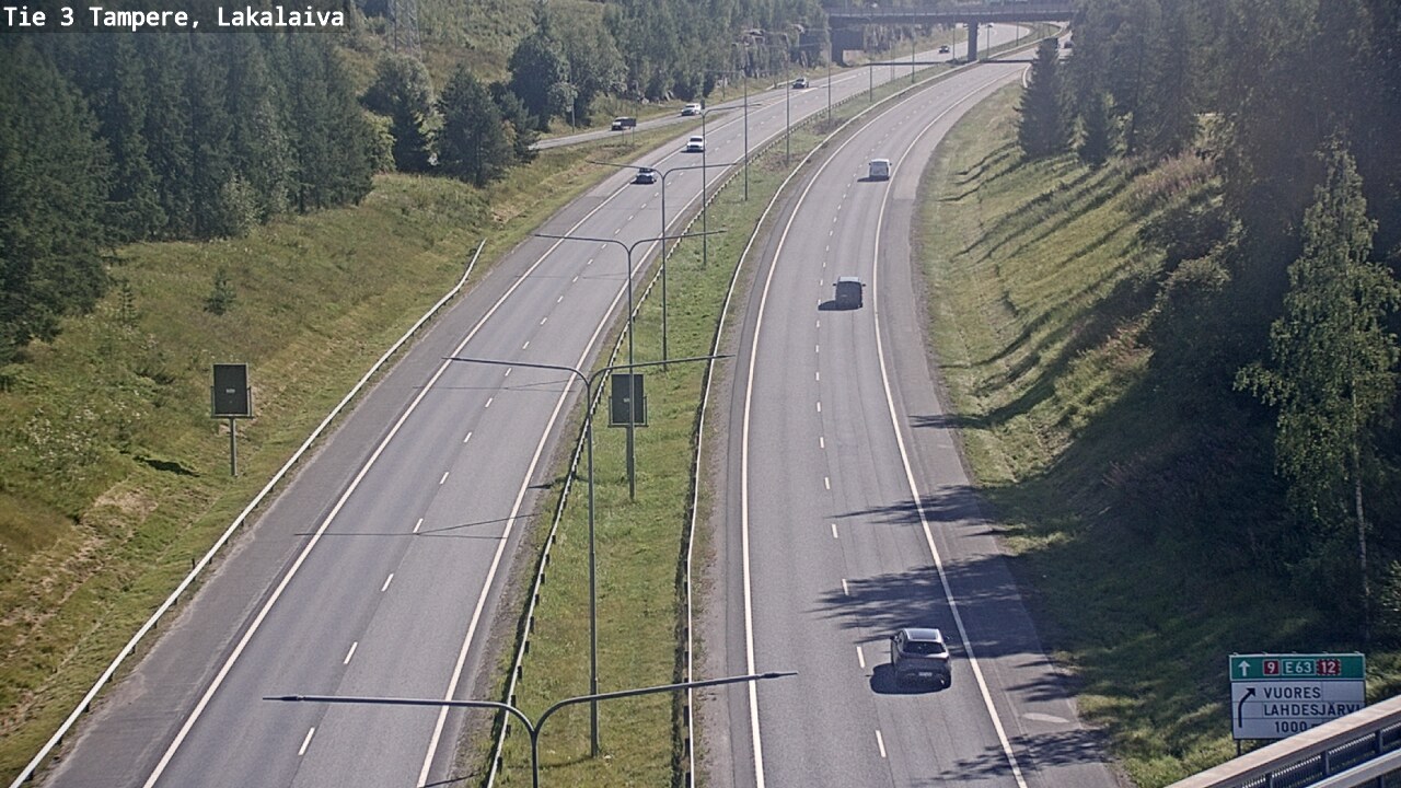 Kelikamerat Kuva Tie 3 Tampere, Lakalaiva, Tampere, Pirkanmaa