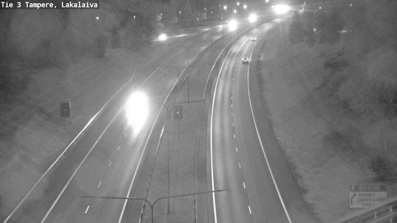 Weather Camera Image Road 3 Tampere, Lakalaiva, Tampere, Pirkanmaa