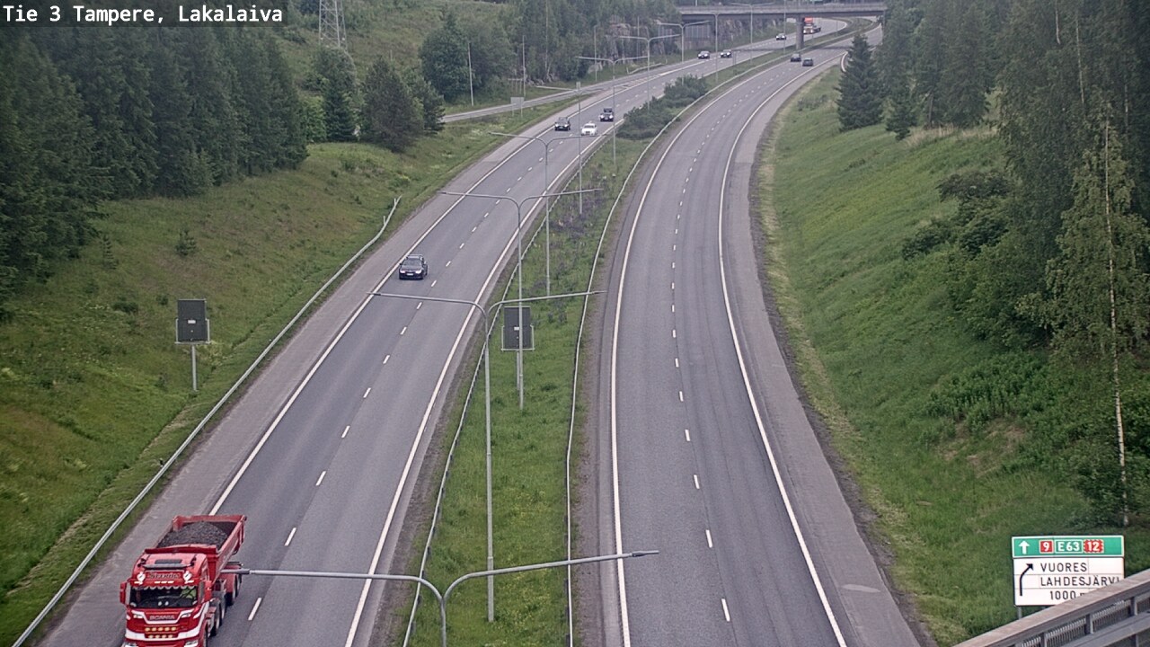 Kelikamerat Kuva Tie 3 Tampere, Lakalaiva, Tampere, Pirkanmaa