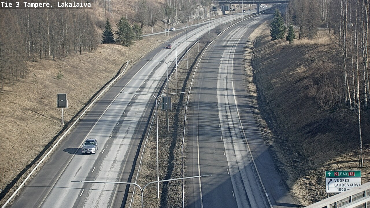 Kelikamerat Kuva Tie 3 Tampere, Lakalaiva, Tampere, Pirkanmaa