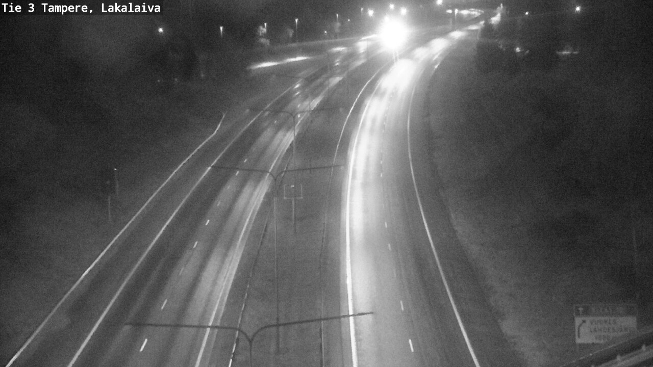 Weather Camera Image Road 3 Tampere, Lakalaiva, Tampere, Pirkanmaa