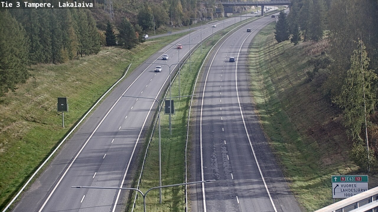 Kelikamerat Kuva Tie 3 Tampere, Lakalaiva, Tampere, Pirkanmaa