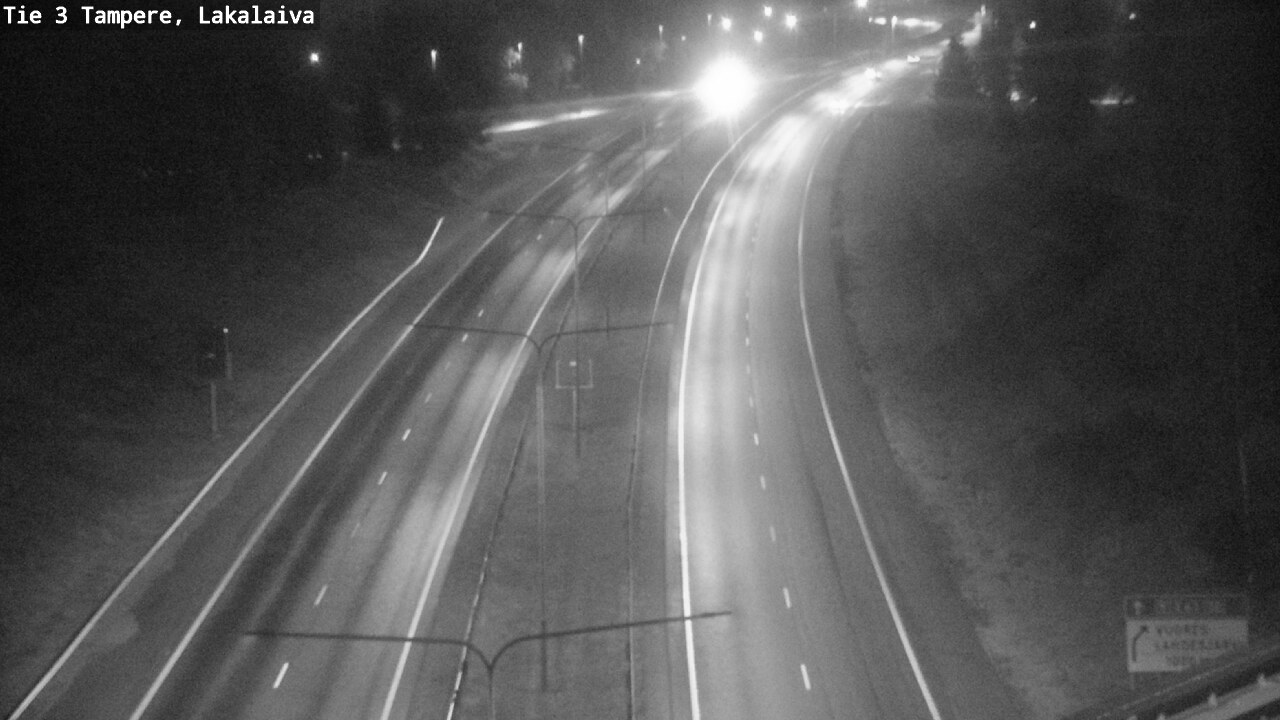 Weather Camera Image Road 3 Tampere, Lakalaiva, Tampere, Pirkanmaa