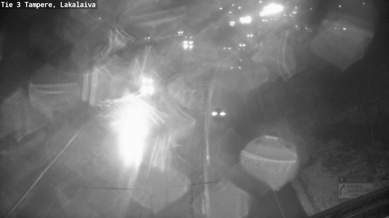Weather Camera Image Väg 3 Tammerfors, Lakalaiva, Tampere, Pirkanmaa