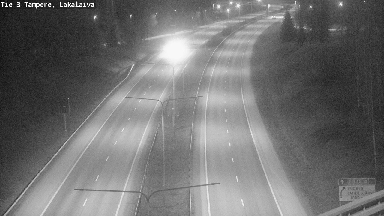 Weather Camera Image Road 3 Tampere, Lakalaiva, Tampere, Pirkanmaa