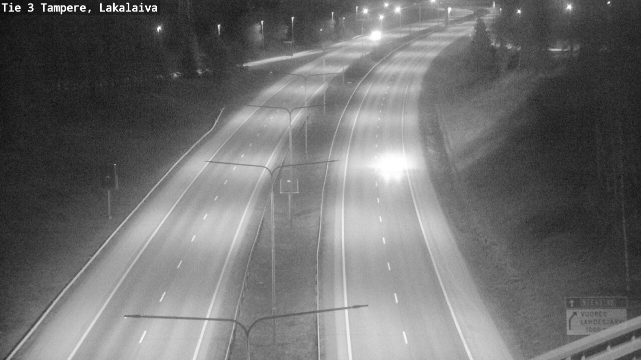 Weather Camera Image Road 3 Tampere, Lakalaiva, Tampere, Pirkanmaa