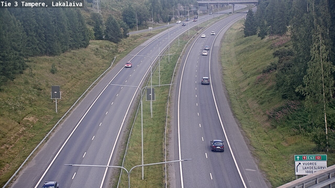 Kelikamerat Kuva Tie 3 Tampere, Lakalaiva, Tampere, Pirkanmaa