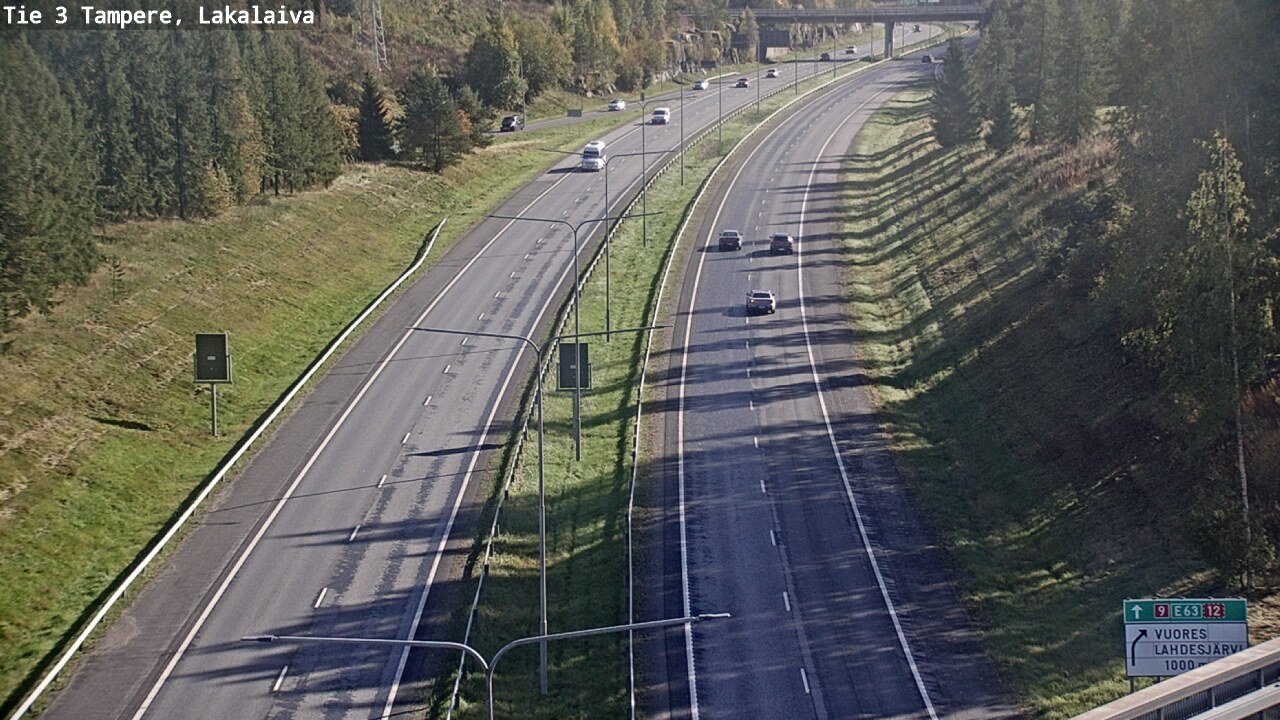 Kelikamerat Kuva Tie 3 Tampere, Lakalaiva, Tampere, Pirkanmaa