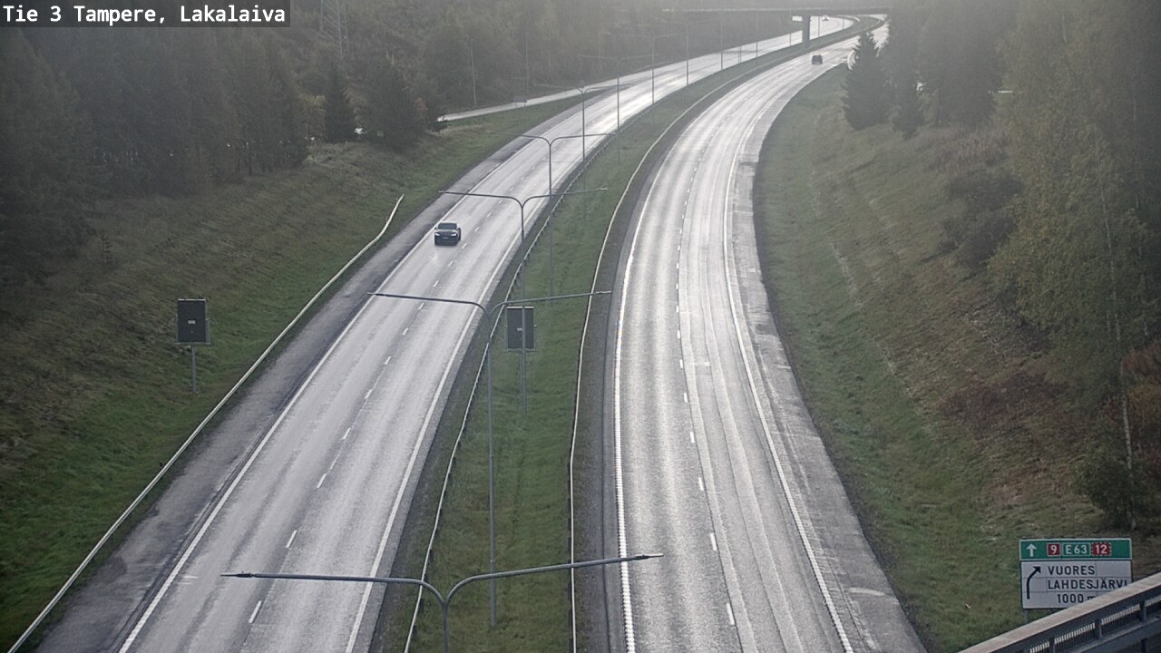 Weather Camera Image Road 3 Tampere, Lakalaiva, Tampere, Pirkanmaa