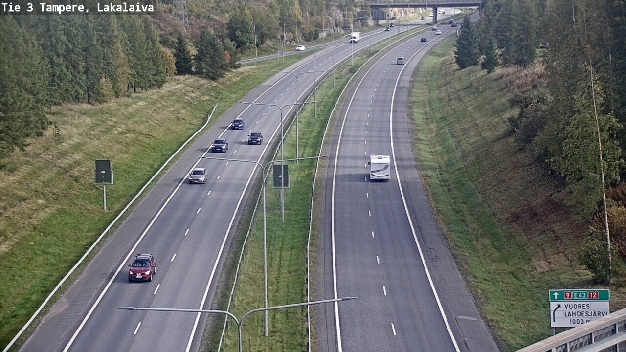 Kelikamerat Kuva Tie 3 Tampere, Lakalaiva, Tampere, Pirkanmaa