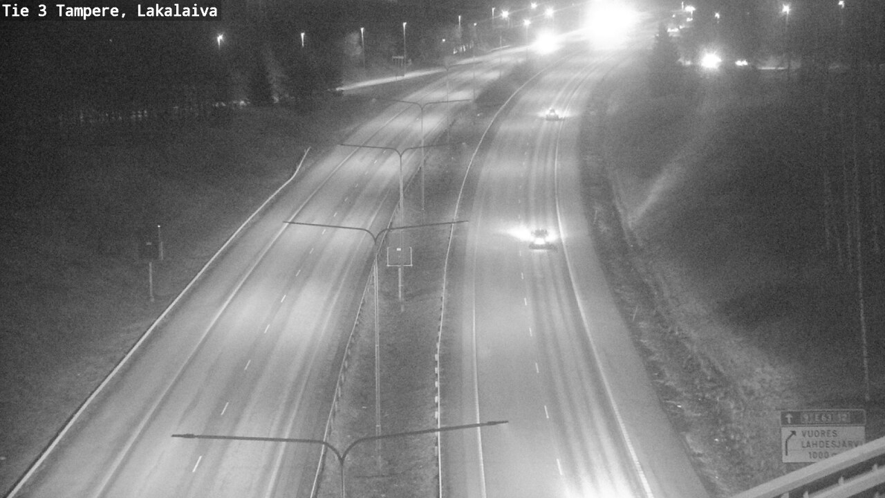 Weather Camera Image Road 3 Tampere, Lakalaiva, Tampere, Pirkanmaa
