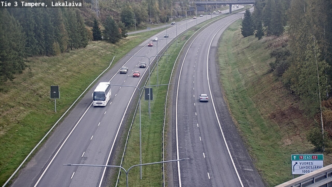 Kelikamerat Kuva Tie 3 Tampere, Lakalaiva, Tampere, Pirkanmaa