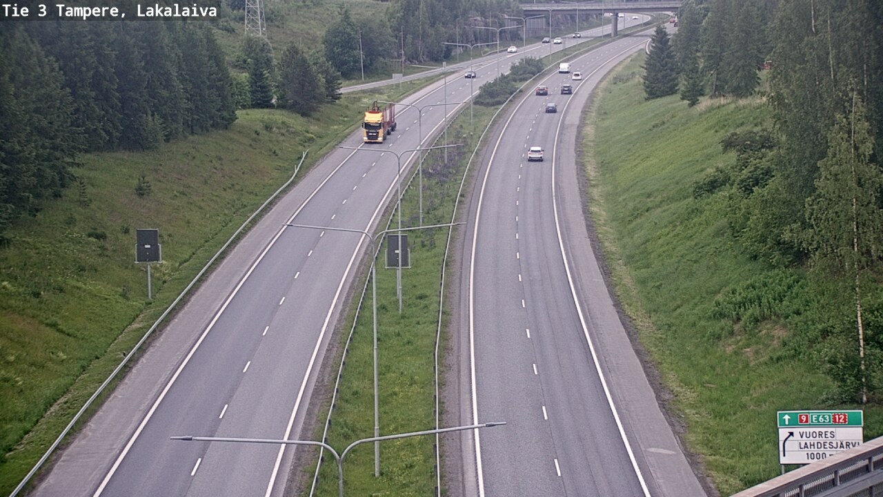 Kelikamerat Kuva Tie 3 Tampere, Lakalaiva, Tampere, Pirkanmaa