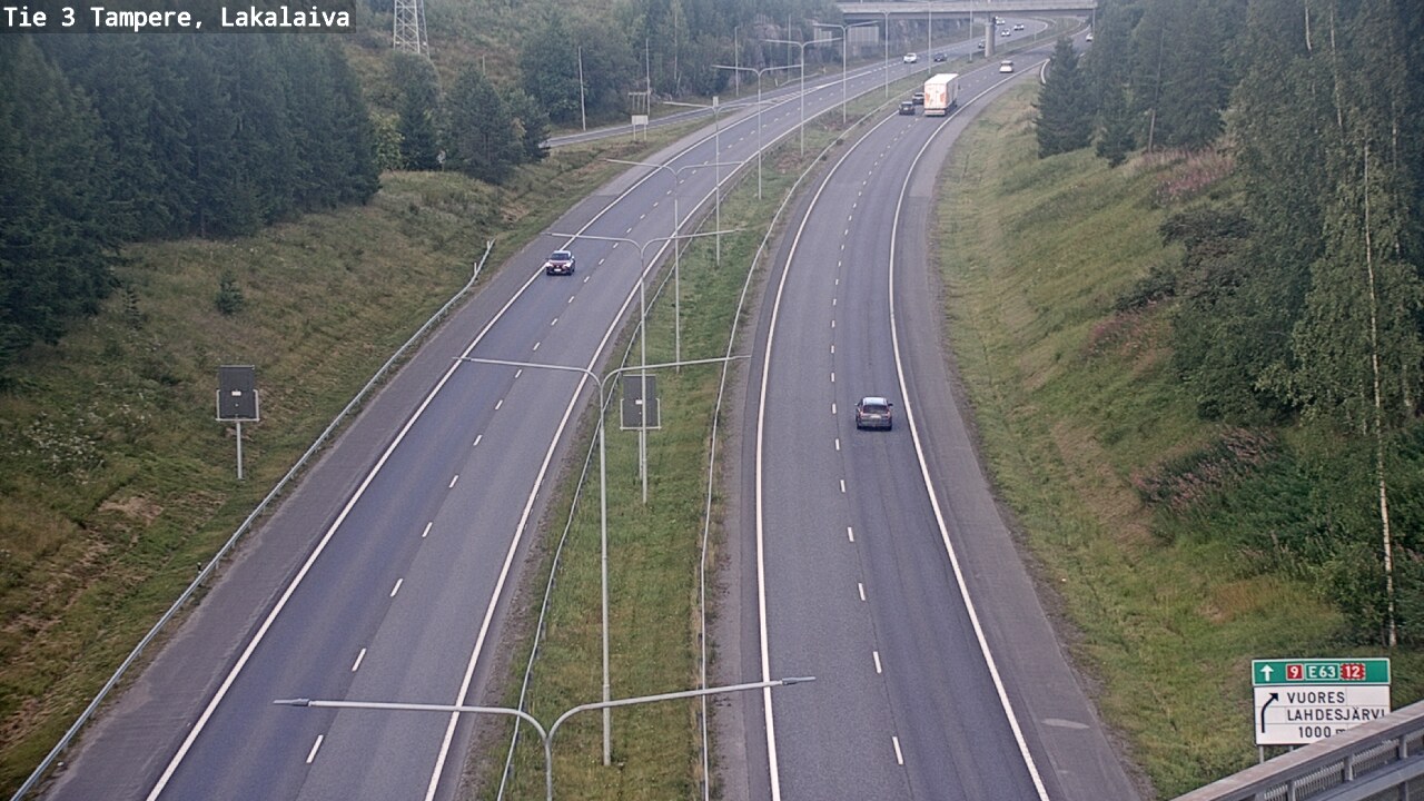 Kelikamerat Kuva Tie 3 Tampere, Lakalaiva, Tampere, Pirkanmaa
