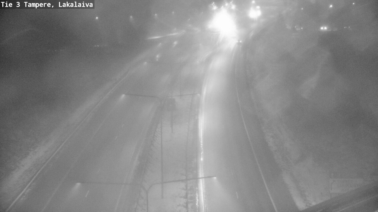 Weather Camera Image Väg 3 Tammerfors, Lakalaiva, Tampere, Pirkanmaa