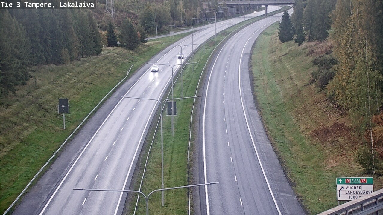 Weather Camera Image Road 3 Tampere, Lakalaiva, Tampere, Pirkanmaa