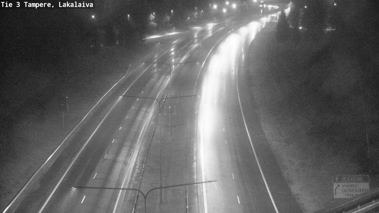 Weather Camera Image Road 3 Tampere, Lakalaiva, Tampere, Pirkanmaa