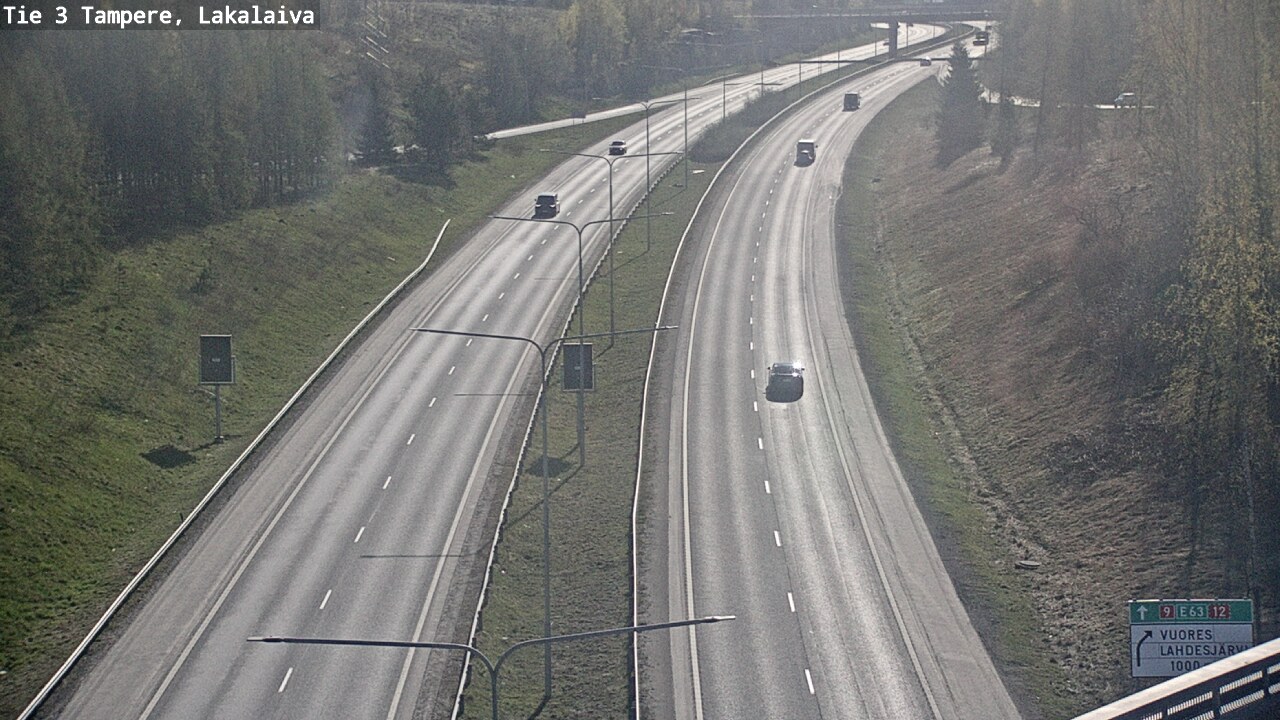 Weather Camera Image Road 3 Tampere, Lakalaiva, Tampere, Pirkanmaa