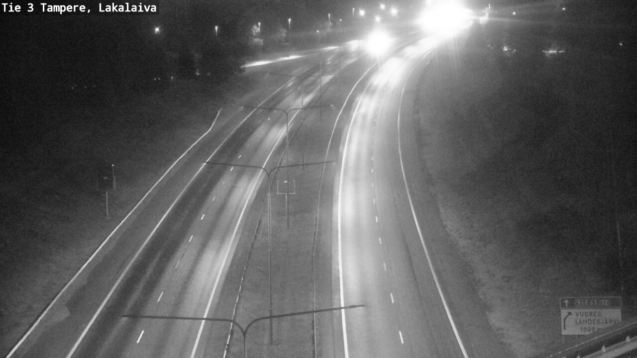 Weather Camera Image Road 3 Tampere, Lakalaiva, Tampere, Pirkanmaa