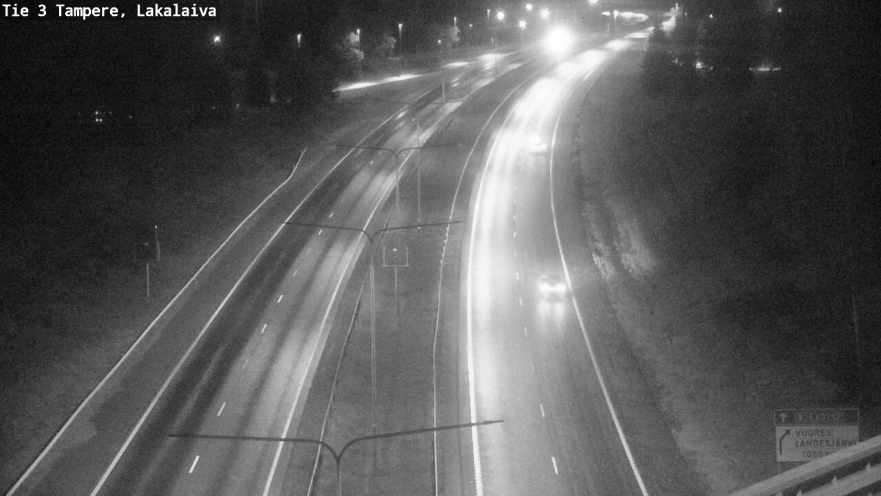 Weather Camera Image Road 3 Tampere, Lakalaiva, Tampere, Pirkanmaa