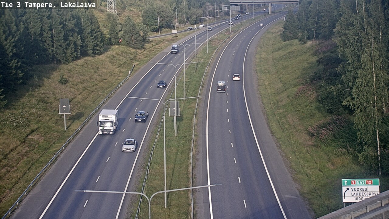 Kelikamerat Kuva Tie 3 Tampere, Lakalaiva, Tampere, Pirkanmaa