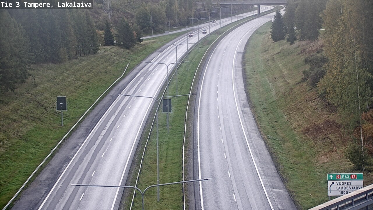 Weather Camera Image Road 3 Tampere, Lakalaiva, Tampere, Pirkanmaa