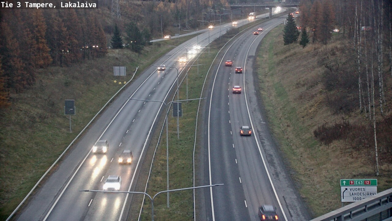 Kelikamerat Kuva Tie 3 Tampere, Lakalaiva, Tampere, Pirkanmaa