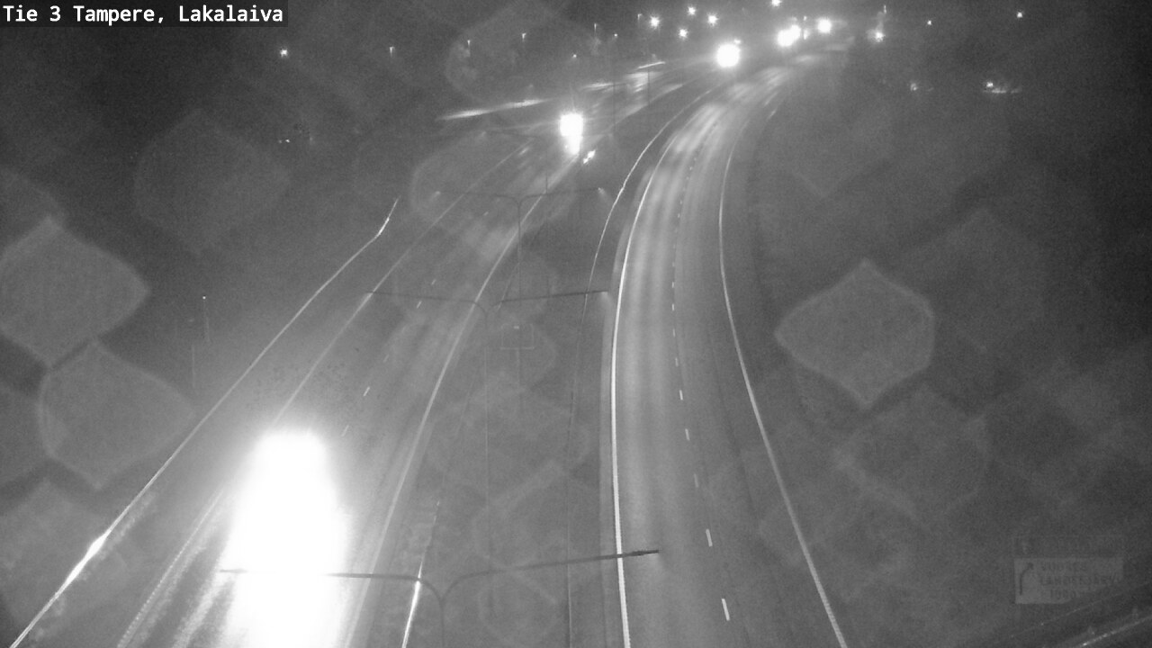 Weather Camera Image Road 3 Tampere, Lakalaiva, Tampere, Pirkanmaa