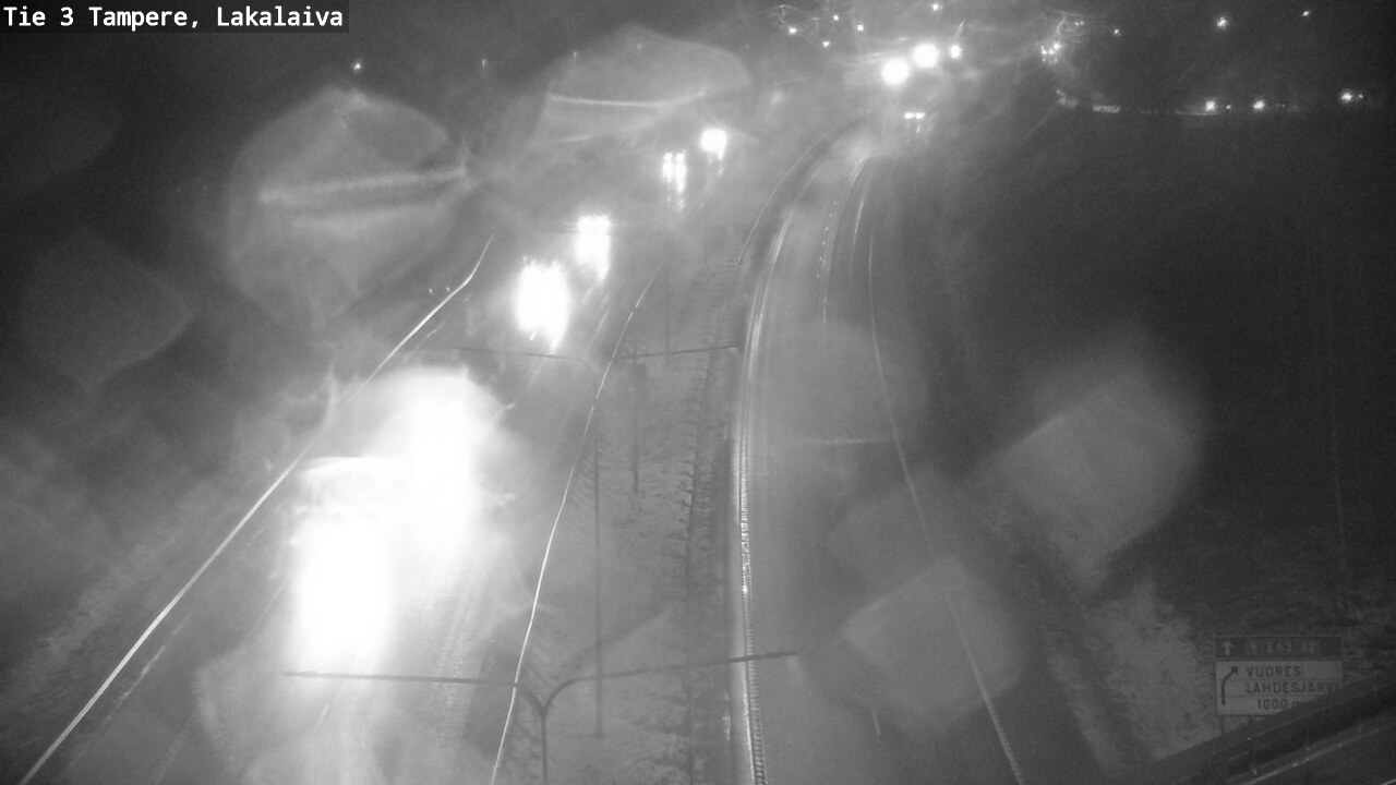 Weather Camera Image Väg 3 Tammerfors, Lakalaiva, Tampere, Pirkanmaa