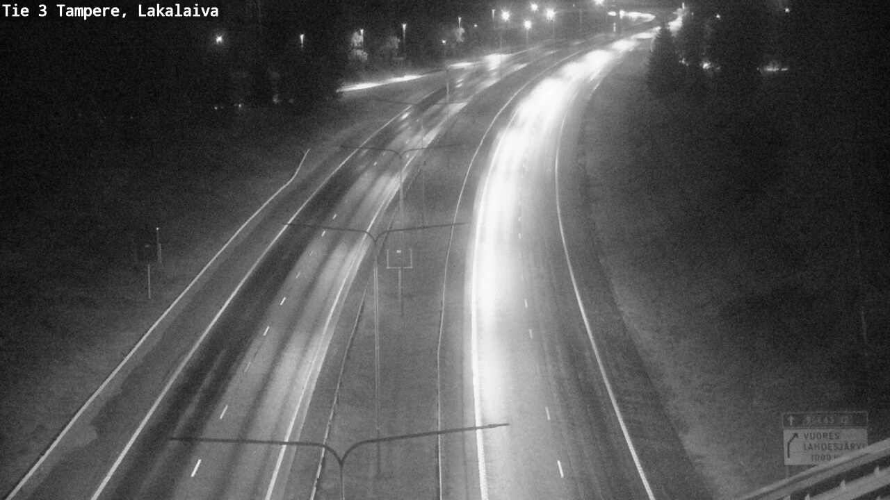 Weather Camera Image Road 3 Tampere, Lakalaiva, Tampere, Pirkanmaa