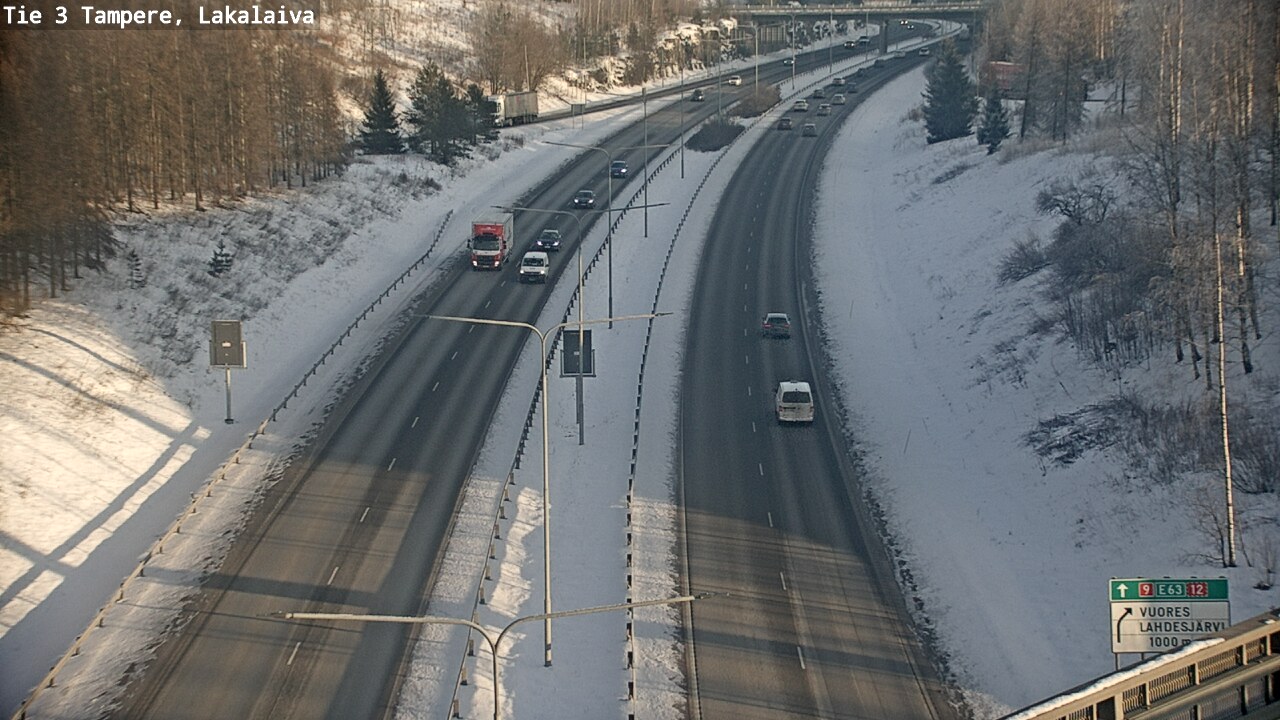 Kelikamerat Kuva Tie 3 Tampere, Lakalaiva, Tampere, Pirkanmaa