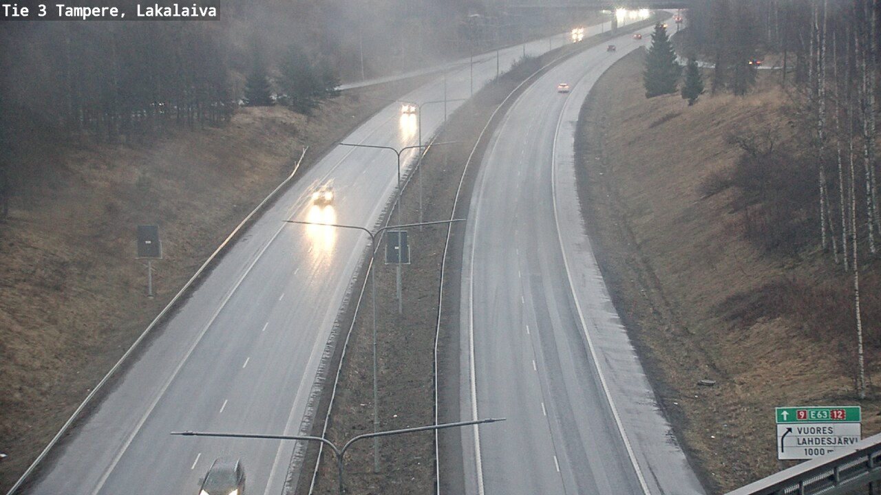 Kelikamerat Kuva Tie 3 Tampere, Lakalaiva, Tampere, Pirkanmaa