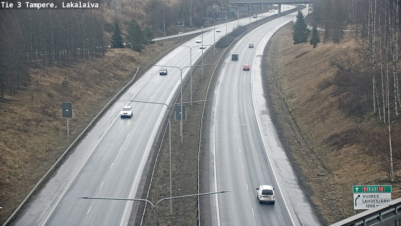 Kelikamerat Kuva Tie 3 Tampere, Lakalaiva, Tampere, Pirkanmaa