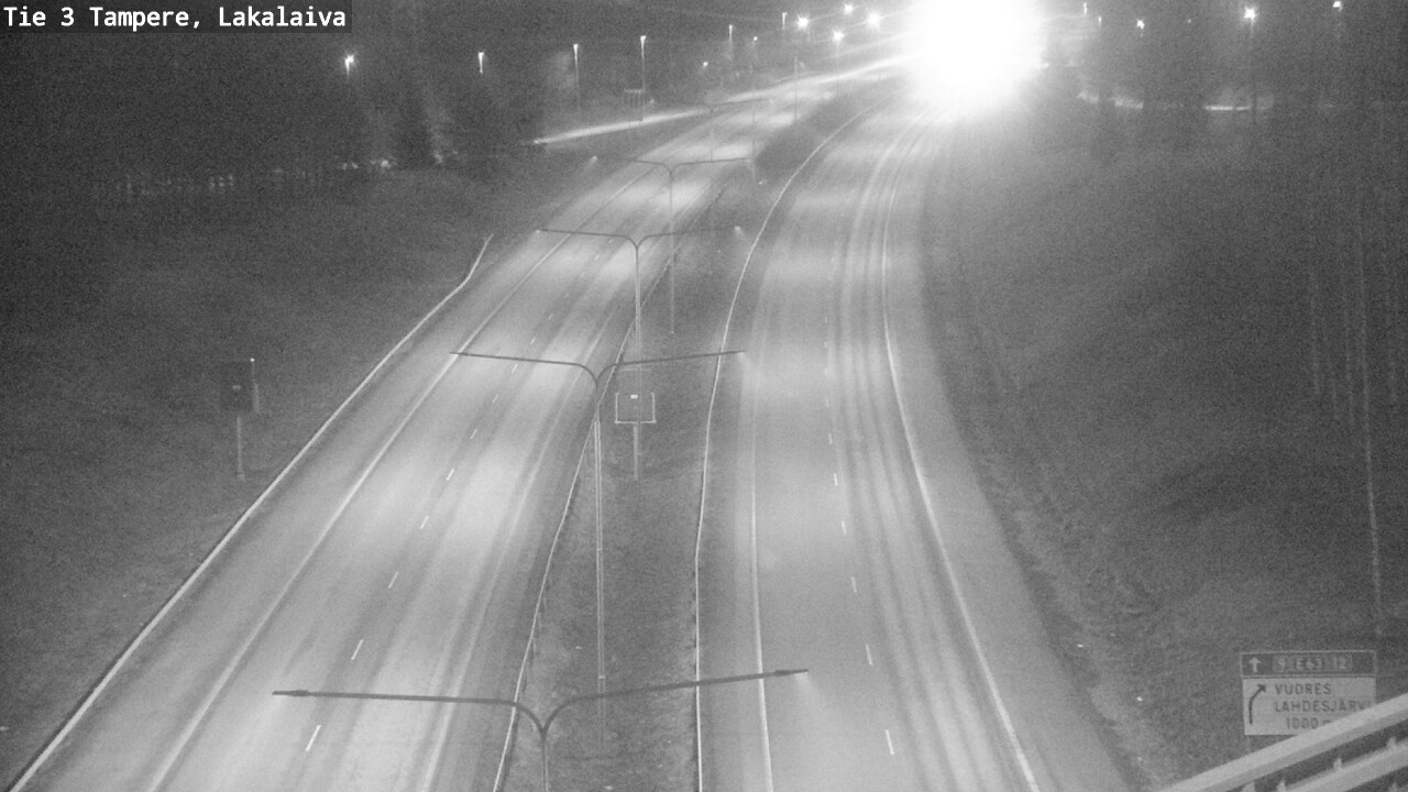 Weather Camera Image Väg 3 Tammerfors, Lakalaiva, Tampere, Pirkanmaa