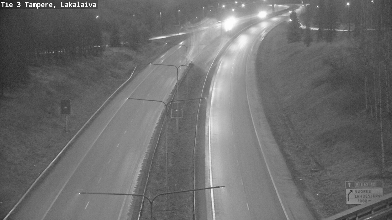 Kelikamerat Kuva Tie 3 Tampere, Lakalaiva, Tampere, Pirkanmaa