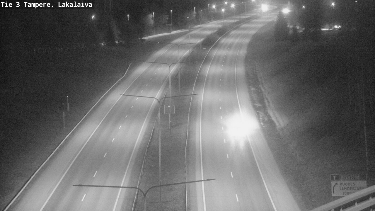 Weather Camera Image Road 3 Tampere, Lakalaiva, Tampere, Pirkanmaa