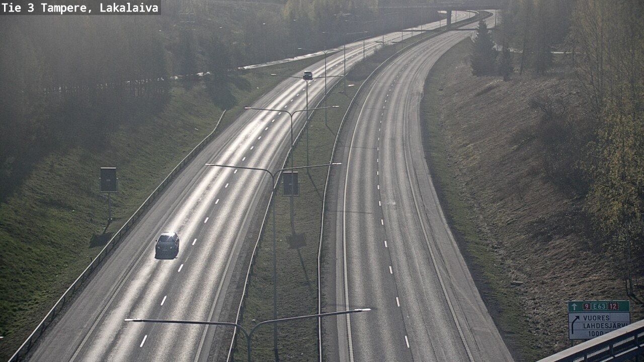Weather Camera Image Road 3 Tampere, Lakalaiva, Tampere, Pirkanmaa