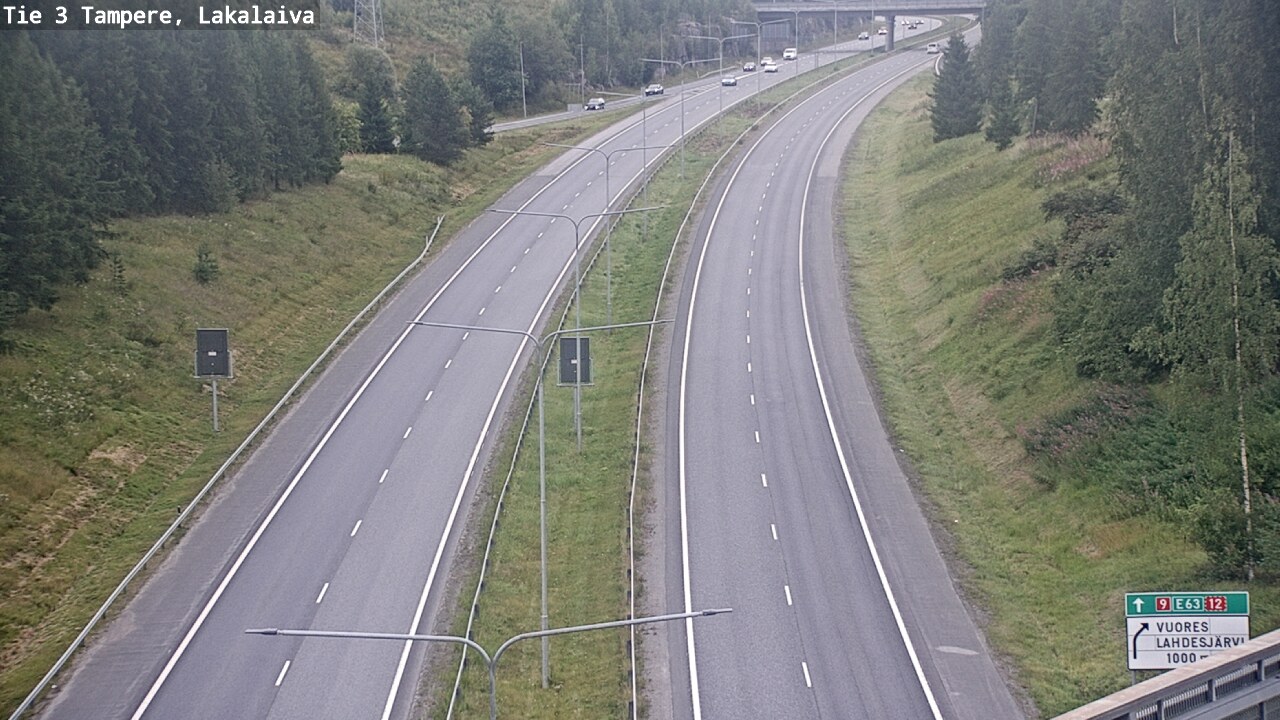 Weather Camera Image Road 3 Tampere, Lakalaiva, Tampere, Pirkanmaa