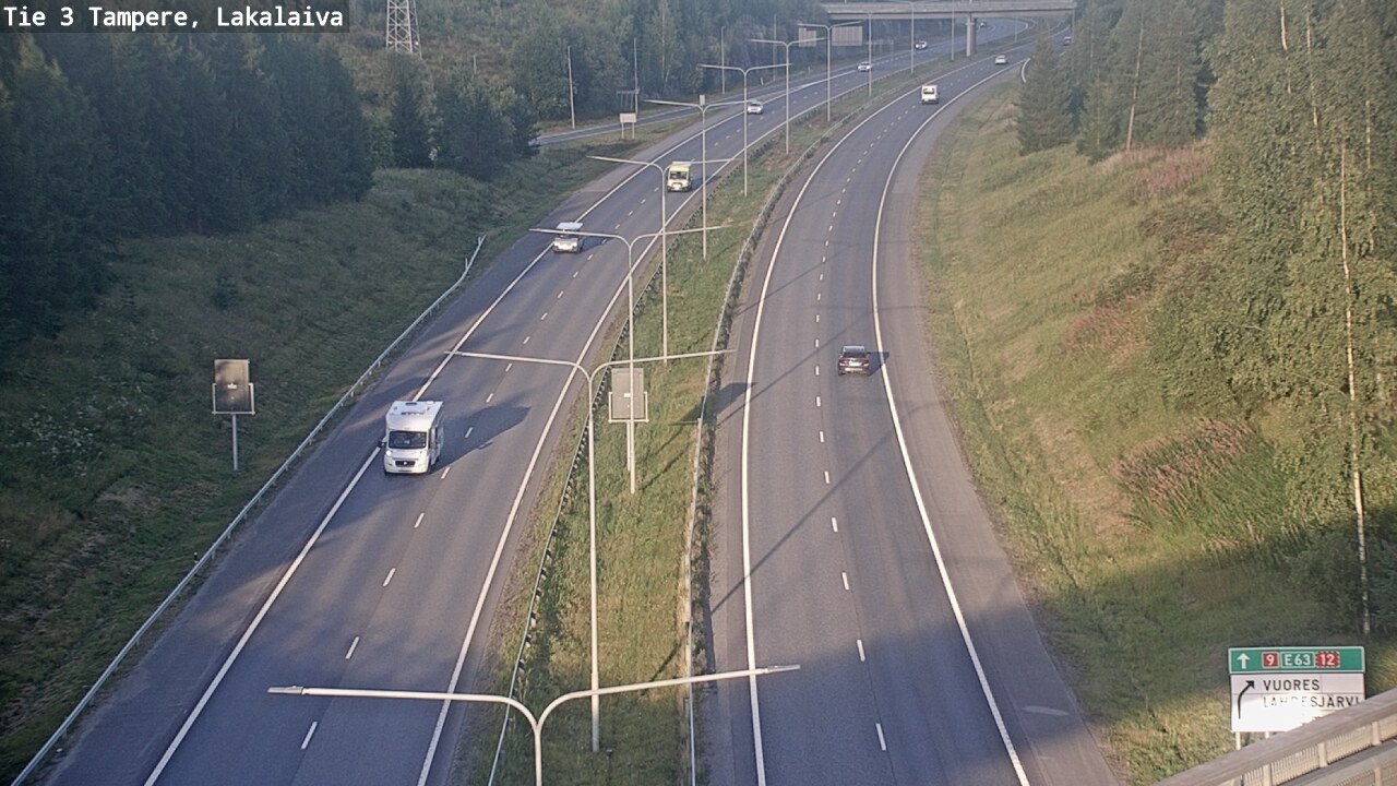 Kelikamerat Kuva Tie 3 Tampere, Lakalaiva, Tampere, Pirkanmaa