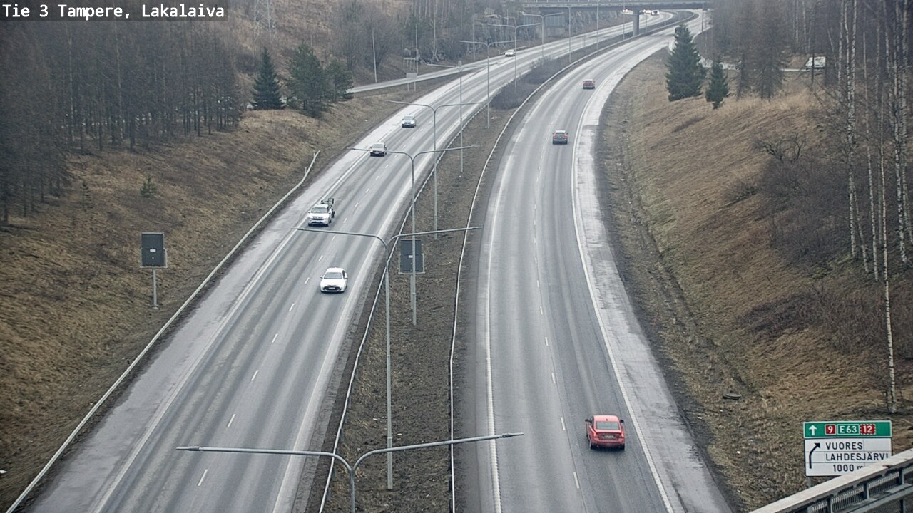 Kelikamerat Kuva Tie 3 Tampere, Lakalaiva, Tampere, Pirkanmaa